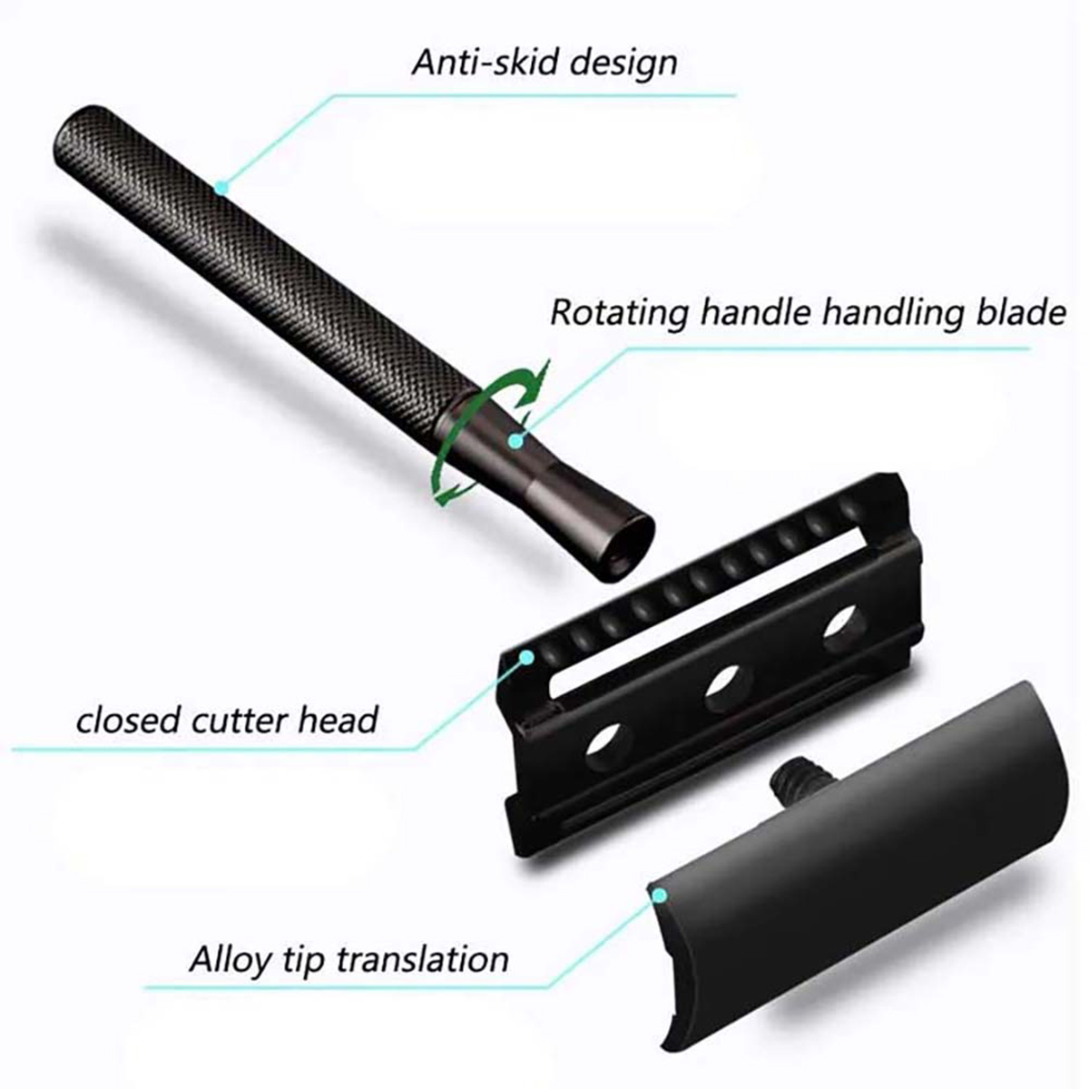 Navalha de Segurança Masculina - Safety Razor Handle avaliação e preço