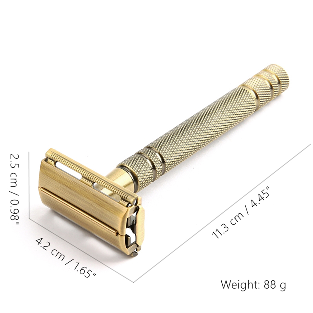 Navalha de segurança de latão  - Safety Razor Handle avaliação e preço