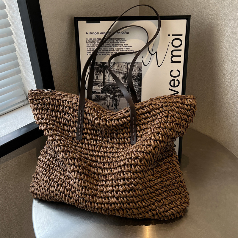 Bolsas Tote de Palha Trançada, - Linen Bag Bulk avaliação e preço