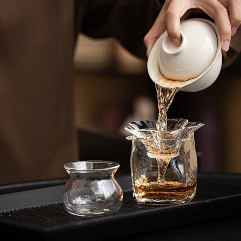 Infusor de Chá de Vidro com Su - Loose Leaf Tea Infuser avaliação e preço