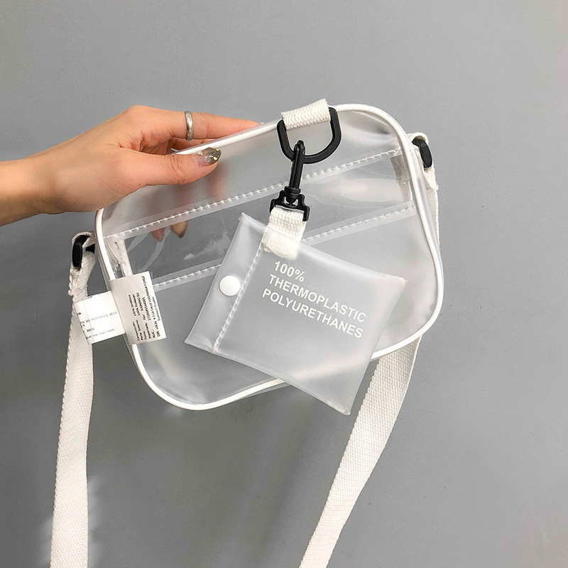 Casual pvc transparente saco f - Linen Bag Bulk avaliação e preço