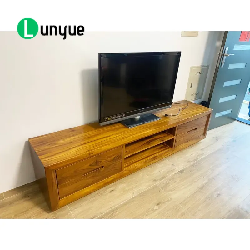 Armário de TV Moderno em Teca  - Sustainable Living Design avaliação e preço