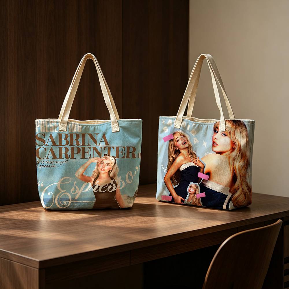 S-Sabrina C-Carpenter Bolsa to - Linen Bag Bulk avaliação e preço